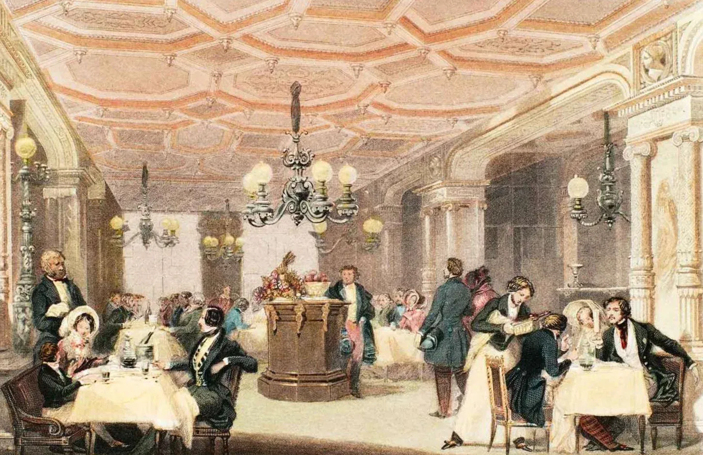 The History of the Restaurant How a Parisian invention changed the way we eat, from medieval taverns to the modern dining room